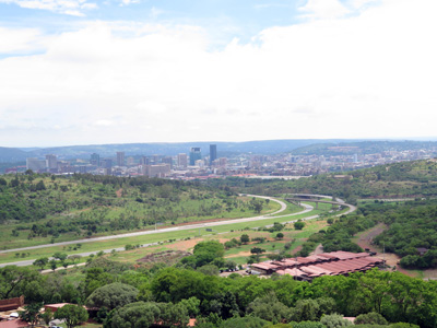 Pretoria from Voortrekker Monument, South Africa 2013